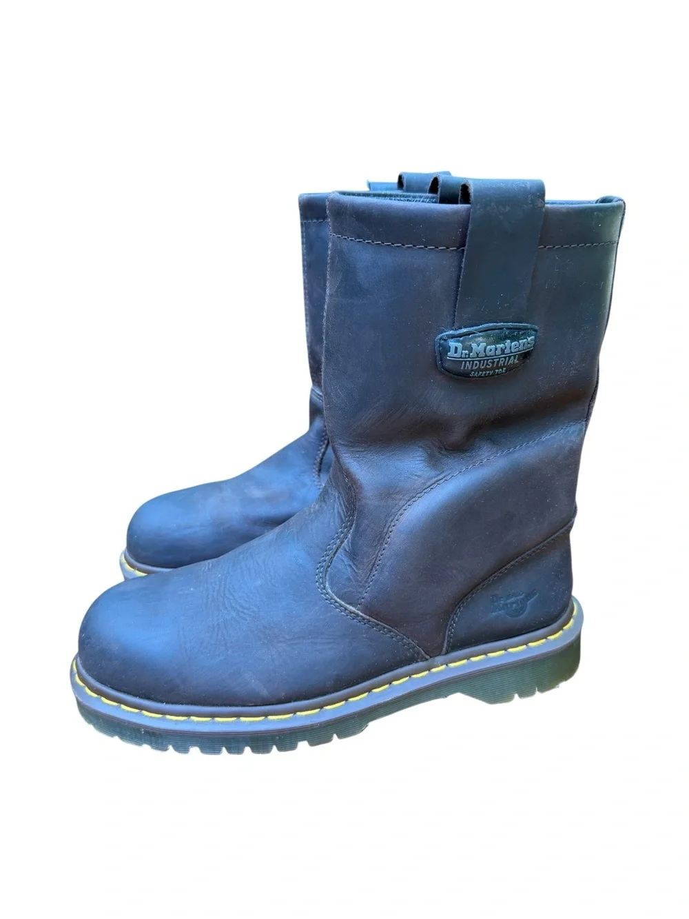 Dr. Martens Slip On Steel Toe Work Boots Size 10